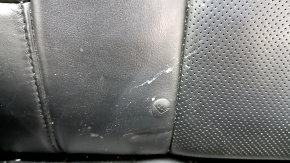 Left rear seat Jeep Grand Cherokee WK2 16-17 - black leather, heated, scratches, dry cleaning, missing plug