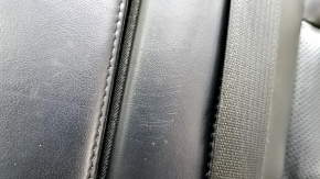 Left rear seat Jeep Grand Cherokee WK2 16-17 - black leather, heated, scratches, dry cleaning, missing plug