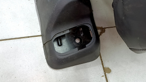 Left rear seat Jeep Grand Cherokee WK2 16-17 - black leather, heated, scratches, dry cleaning, missing plug