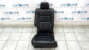 Right rear seat Jeep Grand Cherokee WK2 16-17 - black leather, heated, scratches, cracks, dry cleaning, missing plug