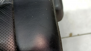 Right rear seat Jeep Grand Cherokee WK2 16-17 - black leather, heated, scratches, cracks, dry cleaning, missing plug