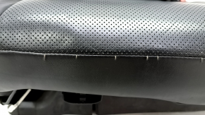 Right rear seat Jeep Grand Cherokee WK2 16-17 - black leather, heated, scratches, cracks, dry cleaning, missing plug