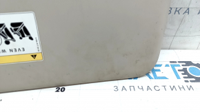 Right visor Mercedes W213 E 17-19 beige, without hook, for cleaning