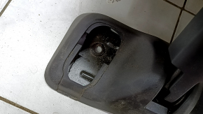 Right rear seat Jeep Grand Cherokee WK2 16-17 - black leather, heated, scratches, cracks, dry cleaning, missing plug