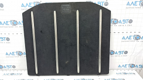 Jeep Grand Cherokee WK2 14-17 trunk floor board, black, broken handle mechanism, scratches on chrome and handle, dent, needs cleaning