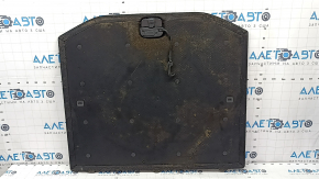Jeep Grand Cherokee WK2 14-17 trunk floor board, black, broken handle mechanism, scratches on chrome and handle, dent, needs cleaning