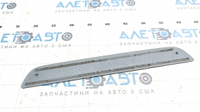 Front right outer threshold trim Mercedes W213 E 17-23 chrome, scratches, dents, bumps, broken guide