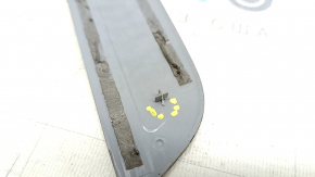 Front right outer threshold trim Mercedes W213 E 17-23 chrome, scratches, dents, bumps, broken guide