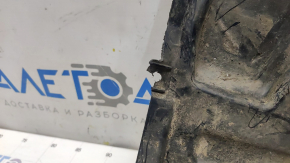 Front right mudguard lower part BMW 3 F30 12-18 worn, broken mount