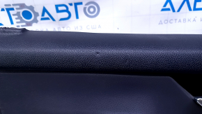 Door trim card front right Toyota Camry v70 18- dark gray with gray insert plastic, gray rubber armrest, chrome molding, butt, scuffs
