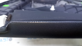Door trim card front right Toyota Camry v70 18- dark gray with gray insert plastic, gray rubber armrest, chrome molding, butt, scuffs