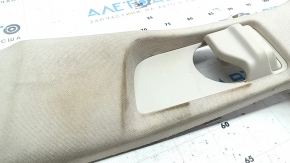 Upper center pillar trim belt left Mercedes W213 E 17-23 beige, needs cleaning, cracks