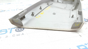 Upper center pillar trim belt left Mercedes W213 E 17-23 beige, needs cleaning, cracks