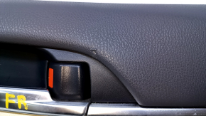Door trim card front right Toyota Camry v70 18- beige with beige insert plastic, armrest rubber, scuffs, abrasions, dent
