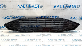 Grill radiator grill assembly with frame Ford Fusion mk5 17-18 chrome, melted plastic new analogue