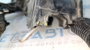 Fuse box underhood left Toyota Camry v50 12-14 usa with housing, broken fastening, no fragment