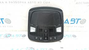 Ceiling light front Lincoln MKZ 17-20 under the sunroof, black
