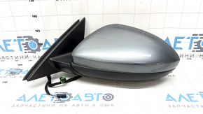 Side mirror left VW Jetta 19- 5+2 pins, BSM, heated, graphite