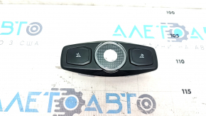 Ceiling light rear Lincoln MKZ 17-20 black
