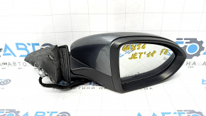 Side mirror right VW Jetta 19- 5+2 pins, BSM, heated, graphite