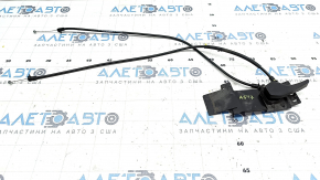 Hood lock release handle under the hood Audi A5 F5 17- with cables, break