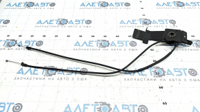 Hood lock release handle under the hood Audi A5 F5 17- with cables, break