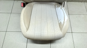 Driver's seat Mercedes W213 E 17-23 without airbag, electric, heated, memory, leather, beige, worn leather, for cleaning