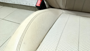 Driver's seat Mercedes W213 E 17-23 without airbag, electric, heated, memory, leather, beige, worn leather, for cleaning