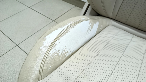 Passenger seat Mercedes W213 E 17-23 without airbag, electric, heated, memory, beige leather, worn leather