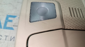 Front light Lincoln MKZ 13-16 under sunroof, beige. scratch, broken silk