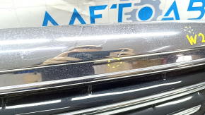 Radiator grill assembly grill Mercedes W213 E 300/350/400/450 17-20 without radar and camera, Luxury, sand, bumps