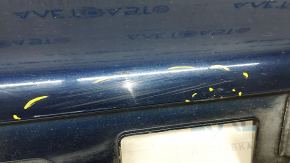 Right threshold Mercedes W213 E 300/350/400/450/53/63 17-20 under moldings, Luxury, blue, with moldings, with plugs, worn