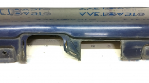 Left threshold Mercedes W213 E 300/350/400/450/53/63 17-20 under moldings, Luxury, blue, with moldings, without plug, scratches