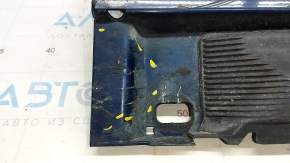 Left threshold Mercedes W213 E 300/350/400/450/53/63 17-20 under moldings, Luxury, blue, with moldings, without plug, scratches
