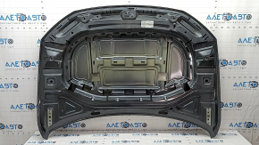 VW Jetta 19 bare hood - steel, graphite LD7X, dent