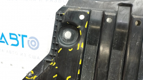 Front bumper guard central Mercedes W213 E 300/350/400/450 17-23 AWD cracks, breaks, rubbed, non-factory holes