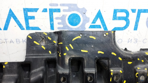Front bumper guard central Mercedes W213 E 300/350/400/450 17-23 AWD cracks, breaks, rubbed, non-factory holes