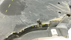 Front bumper guard right Mercedes W213 E 300/350/400/450 17-23 AWD cracks, breaks, rubbed, non-factory holes