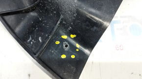 Front bumper guard left Mercedes W213 E 300/350/400/450 17-23 AWD cracks, breaks, rubbed, non-factory holes