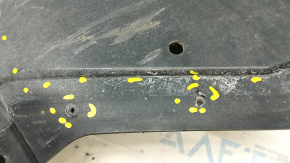 Front bumper guard left Mercedes W213 E 300/350/400/450 17-23 AWD cracks, breaks, rubbed, non-factory holes