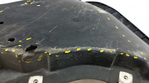 Front bumper guard left Mercedes W213 E 300/350/400/450 17-23 AWD cracks, breaks, rubbed, non-factory holes