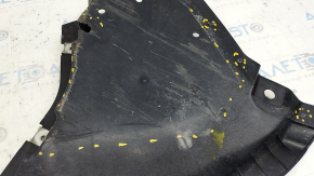 Front bumper guard left Mercedes W213 E 300/350/400/450 17-23 AWD cracks, breaks, rubbed, non-factory holes