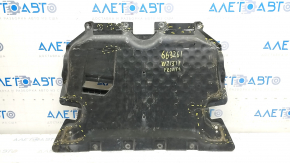 Front engine guard Mercedes W213 E 300/350/400/450 17-23 AWD cracks, breaks, rubbed, non-factory holes