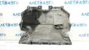 Front engine guard Mercedes W213 E 300/350/400/450 17-23 AWD cracks, breaks, rubbed, non-factory holes