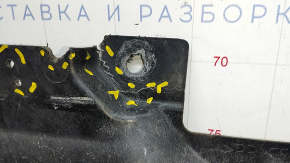 Front engine guard Mercedes W213 E 300/350/400/450 17-23 AWD cracks, breaks, rubbed, non-factory holes