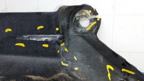 Front engine guard Mercedes W213 E 300/350/400/450 17-23 AWD cracks, breaks, rubbed, non-factory holes