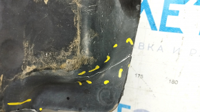 Front engine guard Mercedes W213 E 300/350/400/450 17-23 AWD cracks, breaks, rubbed, non-factory holes