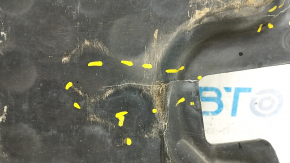 Front engine guard Mercedes W213 E 300/350/400/450 17-23 AWD cracks, breaks, rubbed, non-factory holes