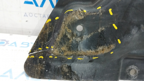 Front engine guard Mercedes W213 E 300/350/400/450 17-23 AWD cracks, breaks, rubbed, non-factory holes