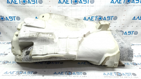 Floor covering front left Mercedes W213 E 17-23 beige, for dry cleaning, cracks in foam rubber